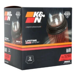 RU-5288 K&N Universal Clamp-On Air Filter -K&N Sales Store 14684 1 angle R1 1