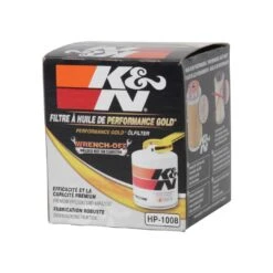 HP-1008 K&N Oil Filter 21 HP-1008 K&N Oil Filter -K&N Sales Store HP 1008 Angle 1