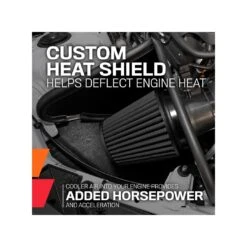 71-3088 K&N Performance Air Intake System -K&N Sales Store HeatShield IntBLK 20