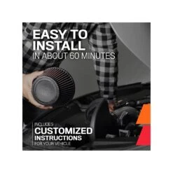 77-3031KP K&N Performance Air Intake System -K&N Sales Store INSTL 3INT 322