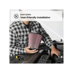 RF-9160 K&N Universal Clamp-On Air Filter -K&N Sales Store INSTL CON 18