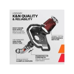 77-3101KP K&N Performance Air Intake System 21 77-3101KP K&N Performance Air Intake System -K&N Sales Store INT ALUM 297