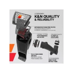 63-1588 K&N Performance Air Intake System -K&N Sales Store INT AirBox 7