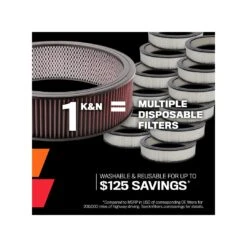 E-0890 K&N Replacement Air Filter -K&N Sales Store Impact Round 55