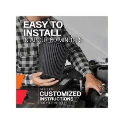 71-2576 K&N Performance Air Intake System -K&N Sales Store Instl IntBLK