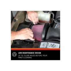 RU-5061 K&N Universal Clamp-On Air Filter -K&N Sales Store MAINT 3Con 105