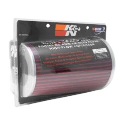 RG-1002RD-L K&N Universal Chrome Filter Multi Lingual -K&N Sales Store RG 1002RD L Angle 1